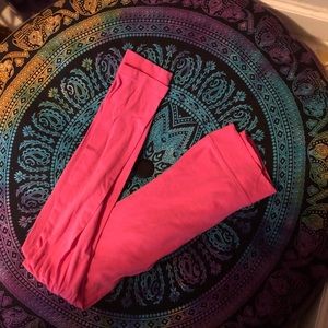 Hot pink Wet Seal leggings